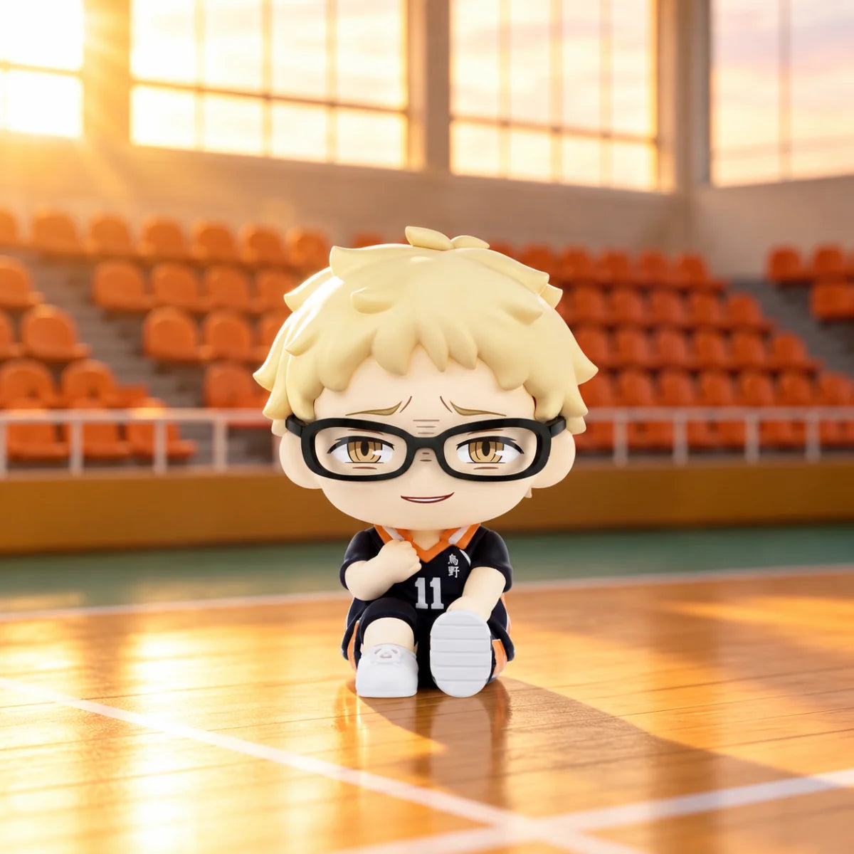 Haikyu!! - Sitting Series Figure Blind Box - Single Box - 7cm - Eaki