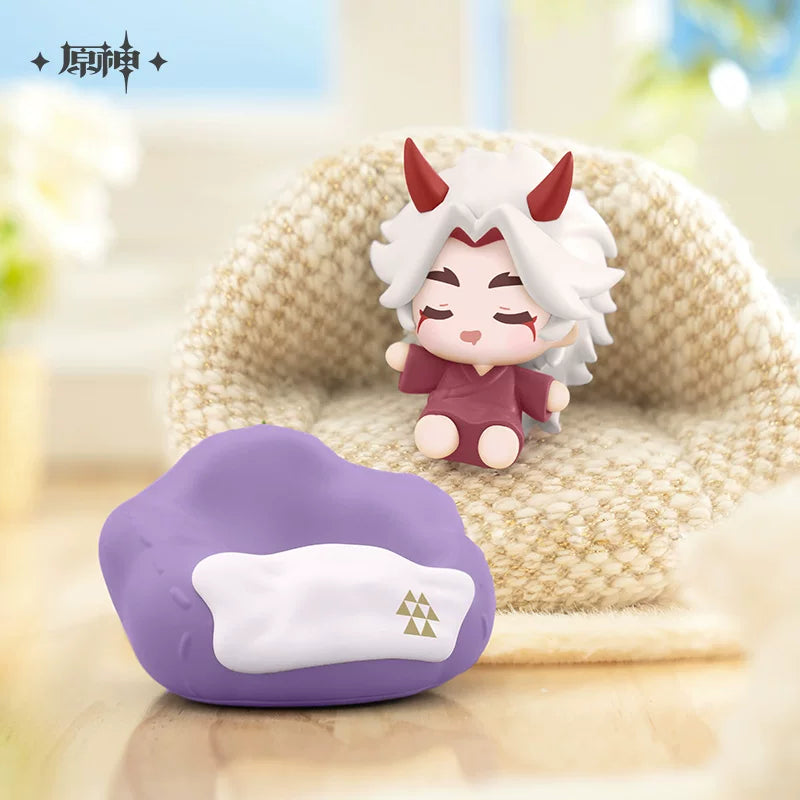 Genshin Impact - Cloud Pillow Reverie Series Chibi-Kühlschrankmagnet-Blindbox - Einzelbox - 5-6cm - All for Play