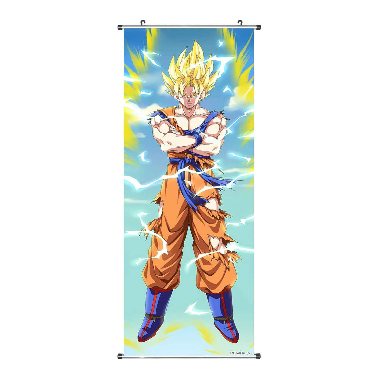 Dragon Ball - Stoff Rollbild - 100x40cm