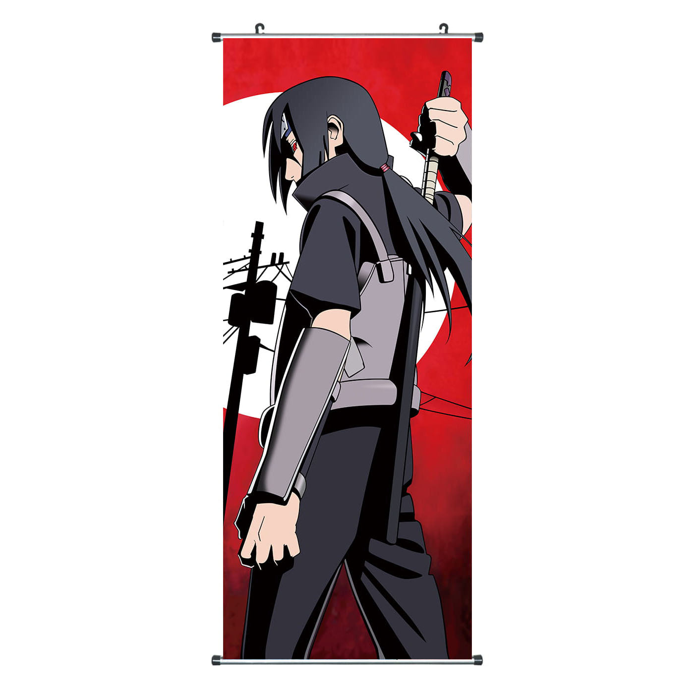 Naruto Shippuden - Rollbild aus Stoff - 100x40cm