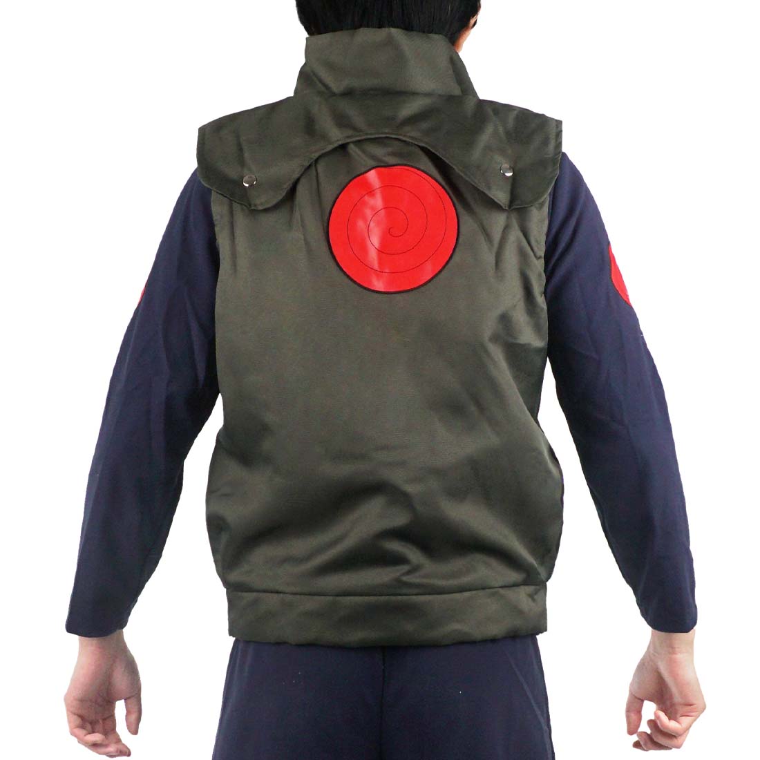 Ninja Weste von Kakashi Hatake, Schutzweste für Chunin & Jonin Kostüm, Größen: S - XXL