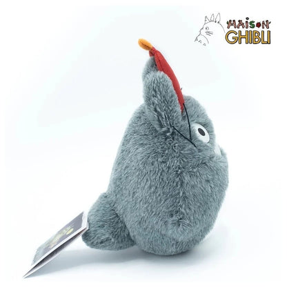 Mein Nachbar Totoro - Totoro mit rotem Regenschirm - Plüschfigur - 15cm - Studio Ghibli