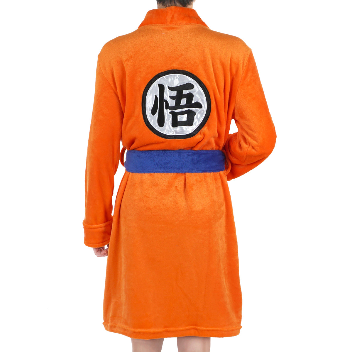 Son Goku Bademantel mit GO Schriftzeichen, Größe: SM, L