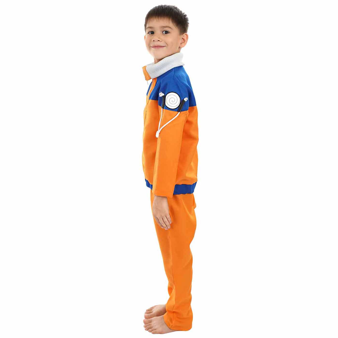 Genin Kinderkostüm für Naruto Fans, Uzumaki Ninja Kinder Kostüm, Größen: 110 - 140