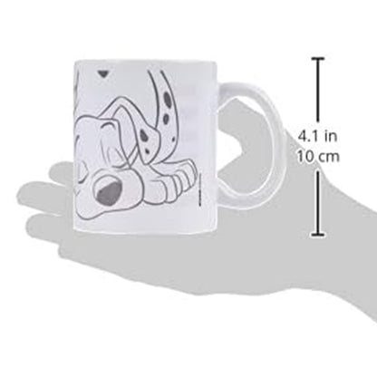 PYRAMID 101 Dalmatiner Tasse, Disney Sammeltasse, 10 cm 300 ml