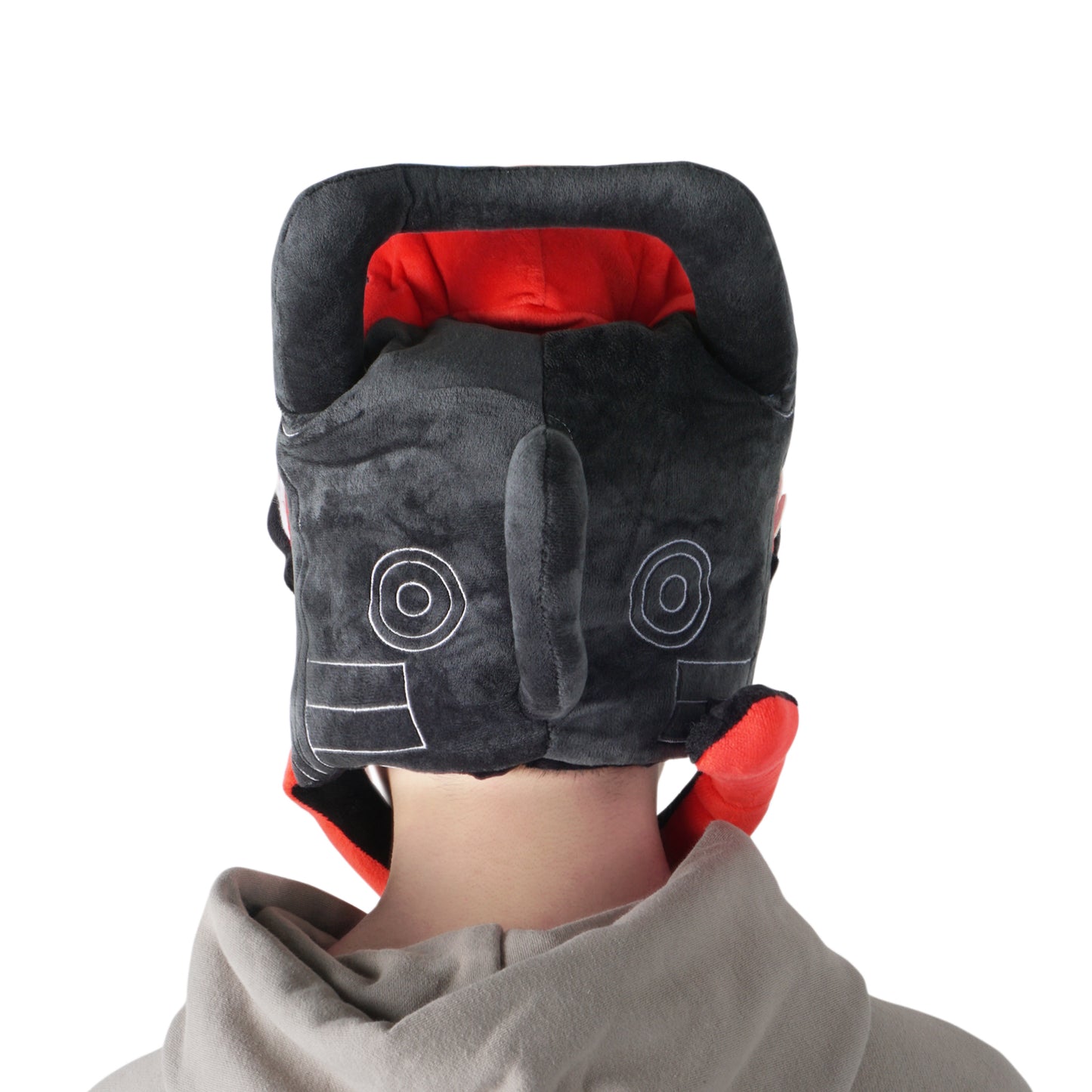 Kuschlige Kettensägen Mütze für Chainsaw Man Fans, Kettensägenteufel Animemütze, Denji Cosplay