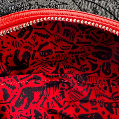 Loungefly JPBK0004 UNIVERSAL JURASSIC PARK LOGO MINI BACKPACK