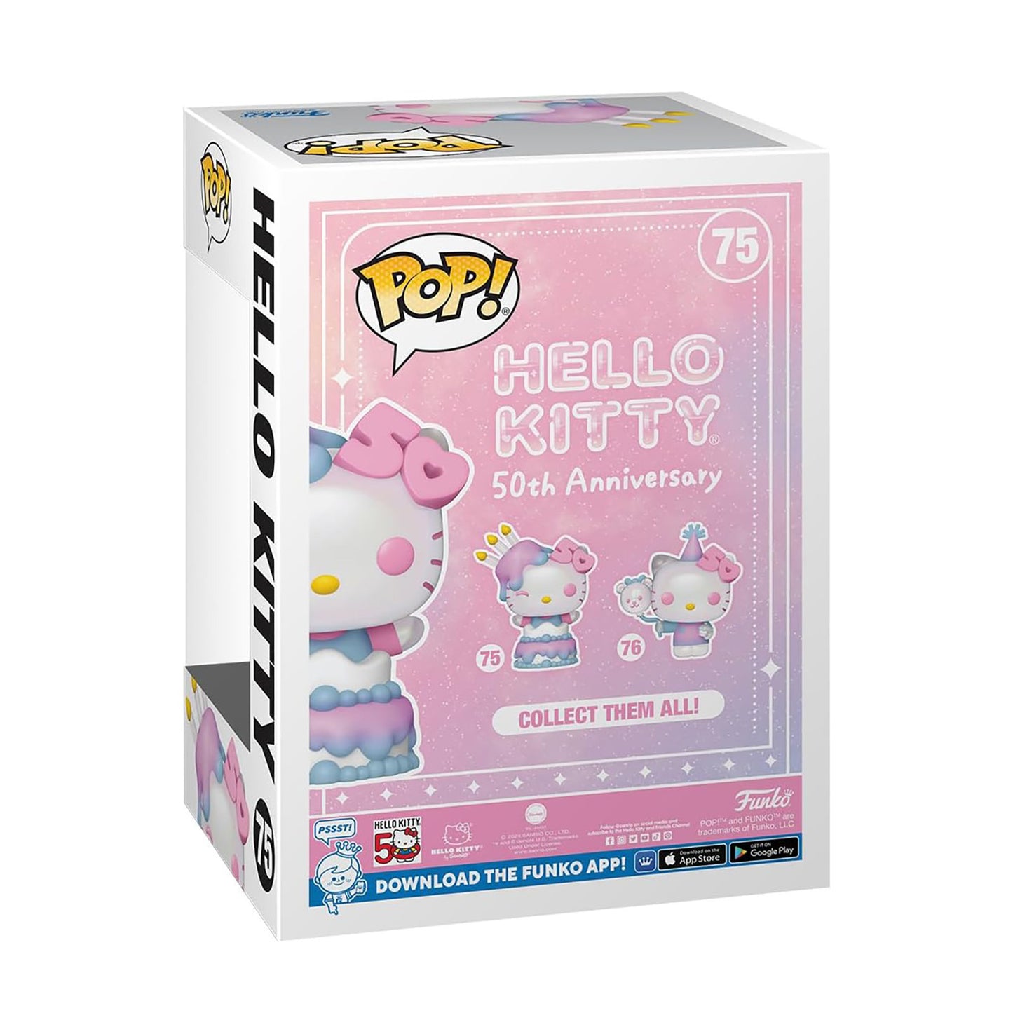 Sanrio - Hello Kitty 50th in Cake - Funko Pop! #75 - 9,5cm