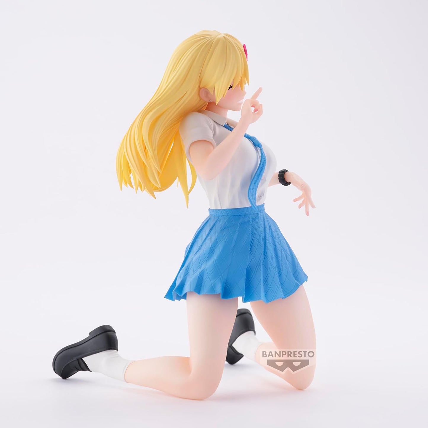 BANDAI Aria Kisaki in Schuluniform, 2.5 Dimensional Seduction Sammelfigur, BP89801P, 14 cm