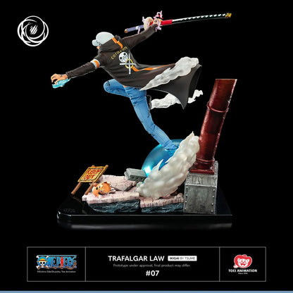 One Piece - Trafalgar Law Kikoku - Figur Limited Edition - 43cm - Tsume