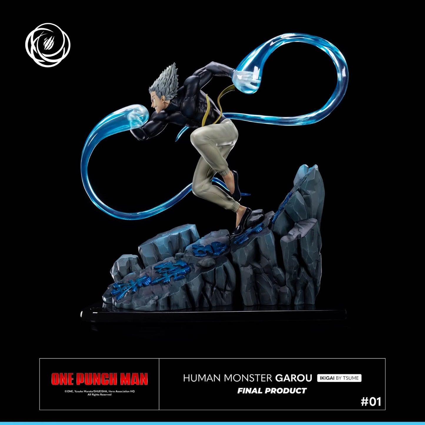 One Punch Man - Garou Human Monster - Figur Limited Edition - 41cm - Tsume