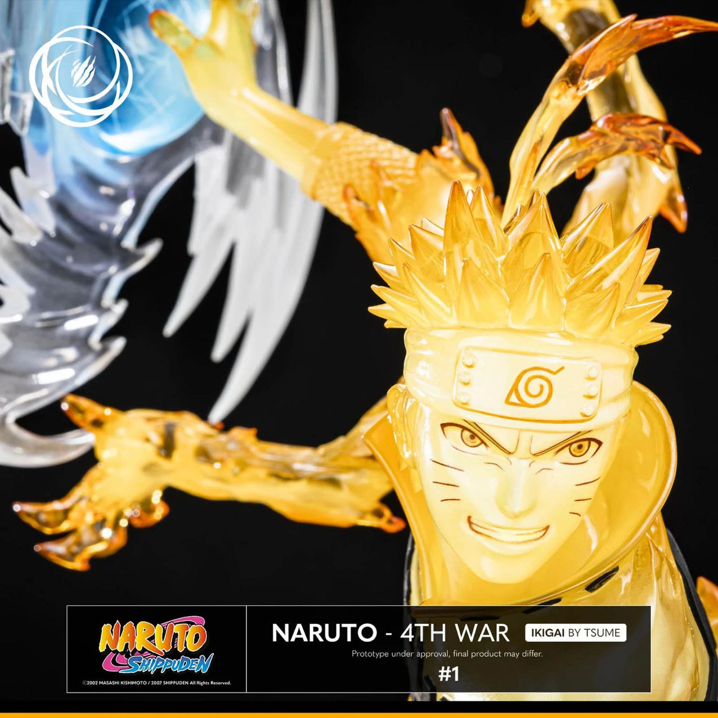 TSUME Naruto & Kurama – Limited Edition, Naruto Shippuden Sammelfigur, 36 cm