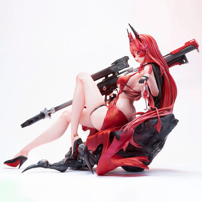 Goddess of Victory: Nikke 14 Statue: Rotkäppchen Nonsense Red (Red Hood) Deluxe Edtition