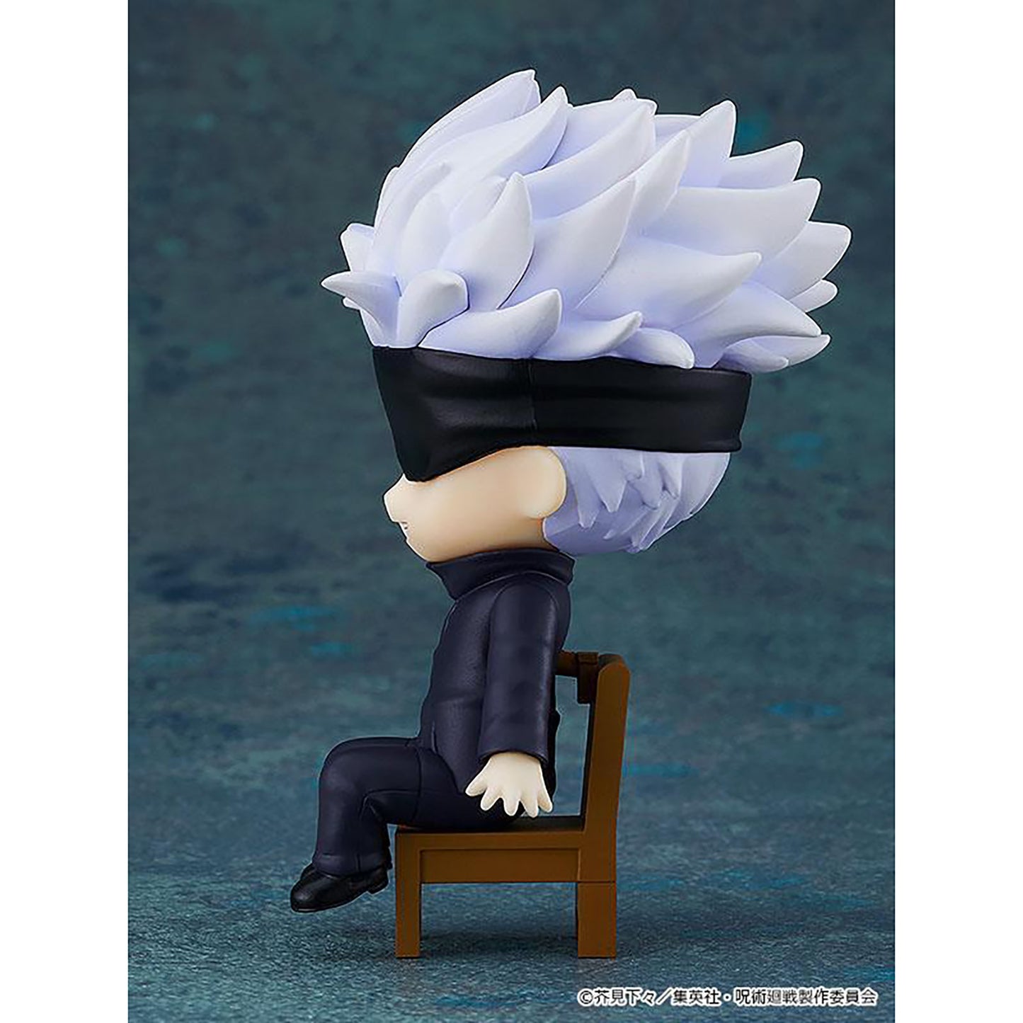 Good Smile Company Satoru Gojo auf Stuhl, Jujutsu Kaisen Sammelfigur, 9 cm
