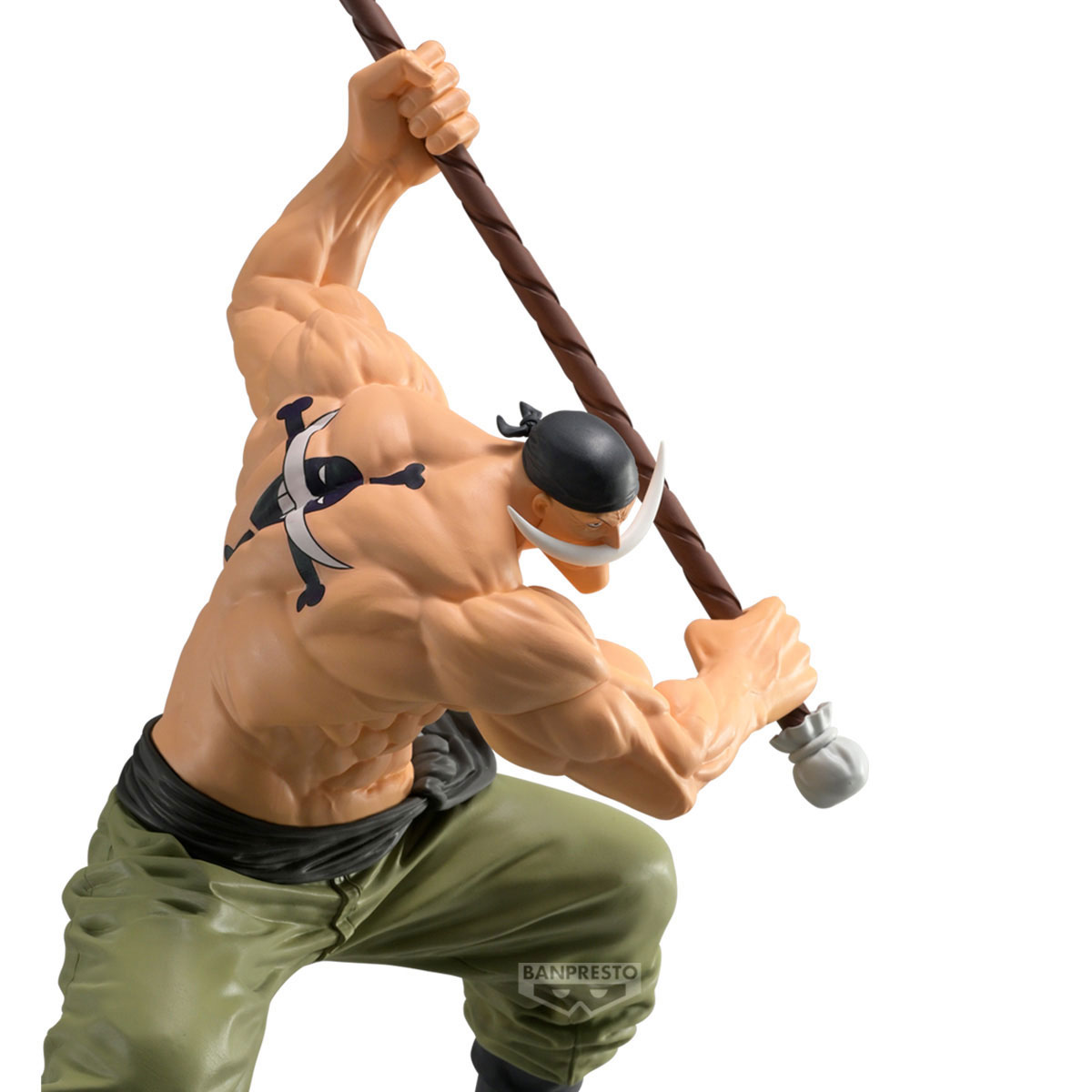 BANDAI Edward Newgate mit Naginata, One Piece Sammelfigur, 21 cm