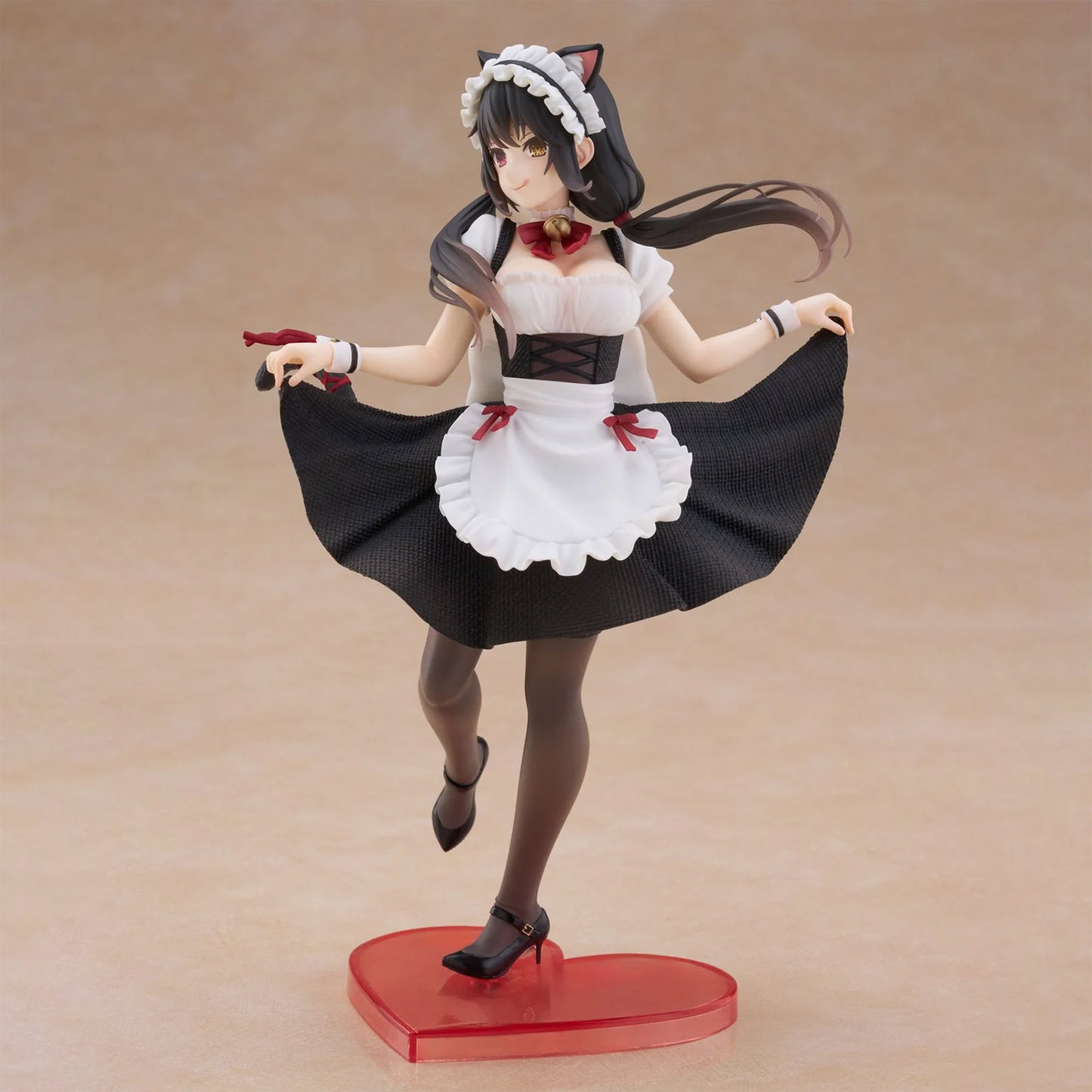 Date A Live V - Kurumi Tokisaki Cat Ear Maid - Coreful Figur - 18cm - Taito