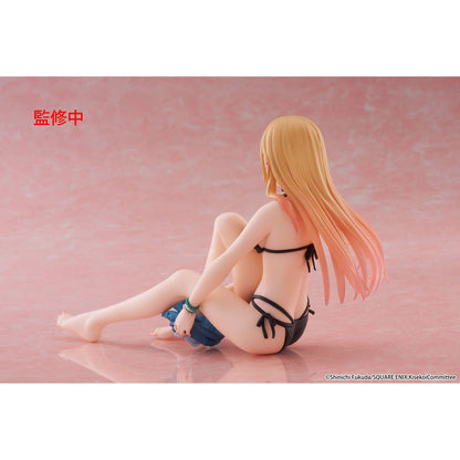 Taito My Dress-Up Darling PVC Statue Desktop Cute Figure Marin Kitagawa Measured Swimsuit Ver. 13 cm