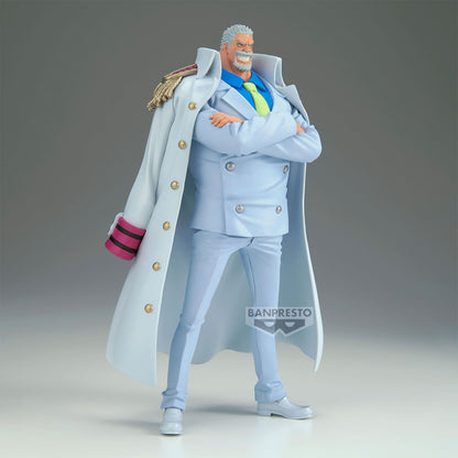 BANDAI Monkey D. Garp mit Mantel, One Piece Sammelfigur, BP29530P, 20 cm