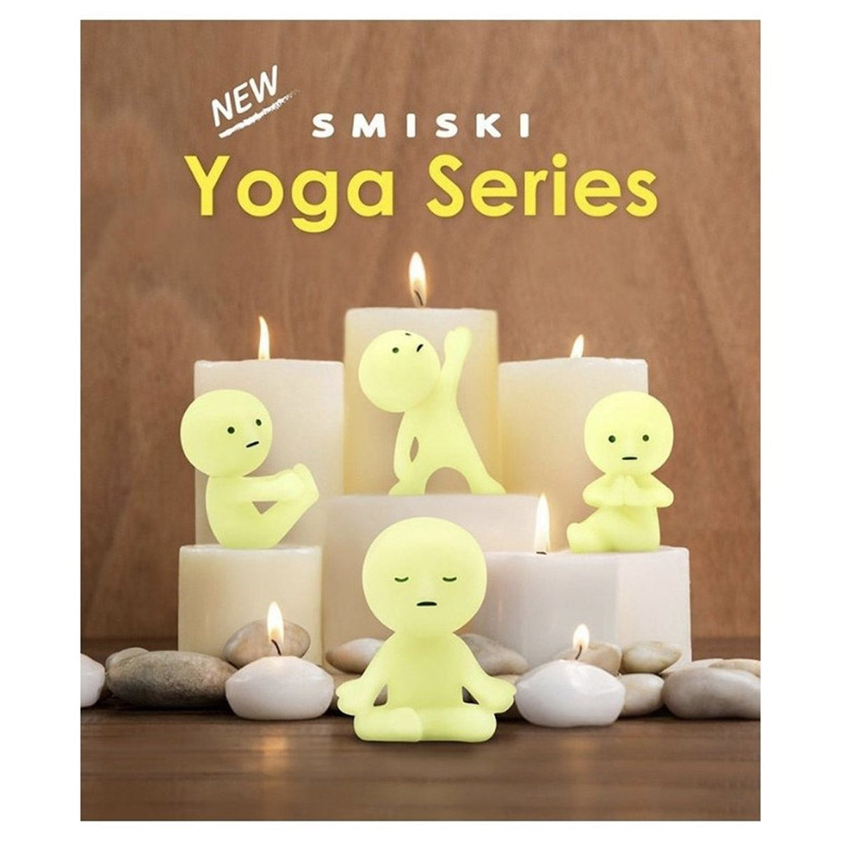 Smiski leuchtende Figure| Glow in the dark | Yoga Series  | Blind Box- (12)-(1)