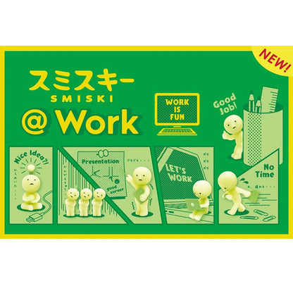 Smiski leuchtende Figure| Glow in the dark | At Work Series  | Blind Box- (12)-(1)