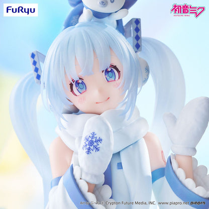 Vocaloid - Hatsune Miku Noodle Stopper Figur - 10cm - FuRyu (Snow Miku Sky Town 10th Anniversary Ver.)