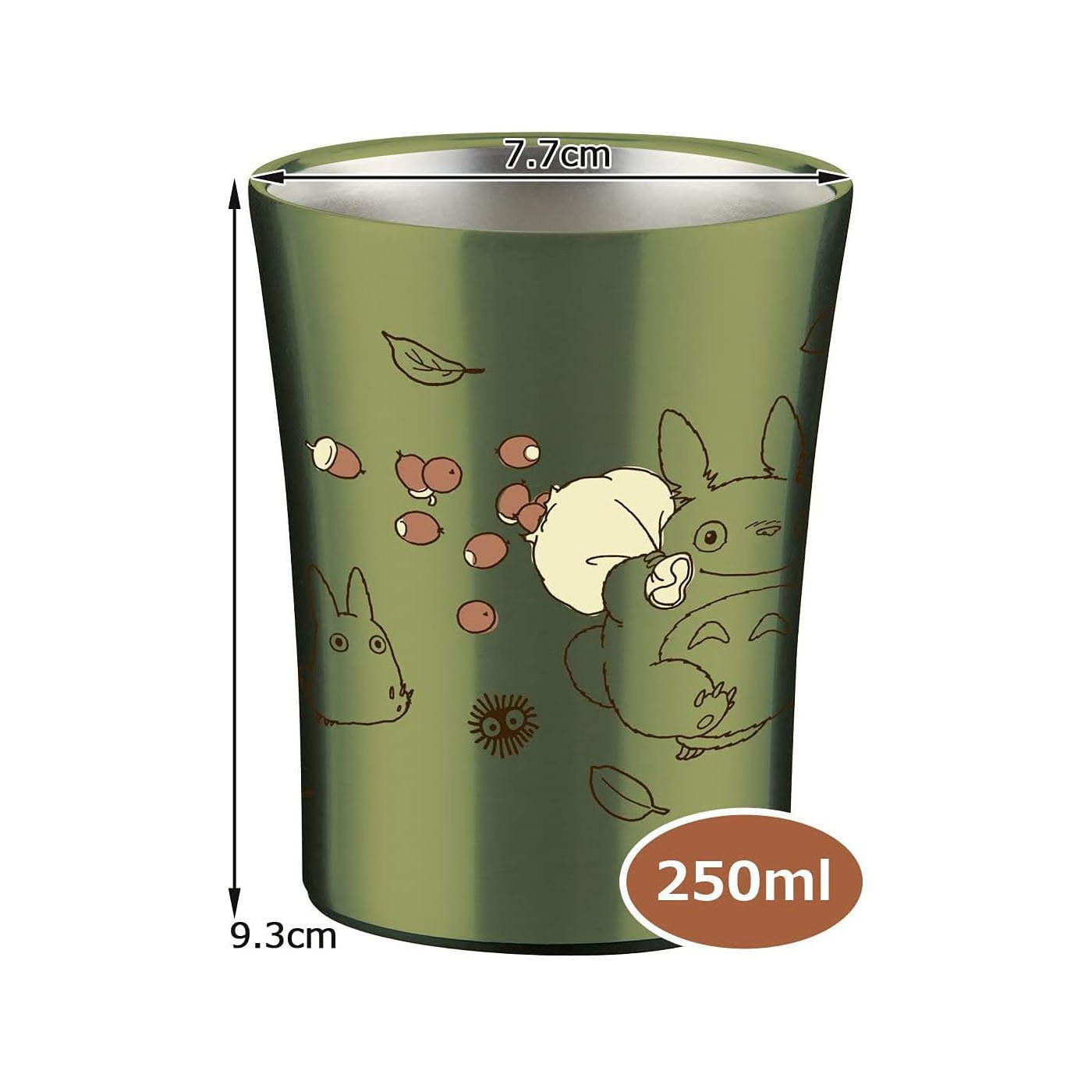 Studio Ghibli Totoro Metallbecher 250 ml Lizenzartikel