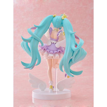 Vocaloid - Hatsune Miku - Yumekawa Princess (Lavender Ver.) - Tenitol Statue - 21cm - FuRyu