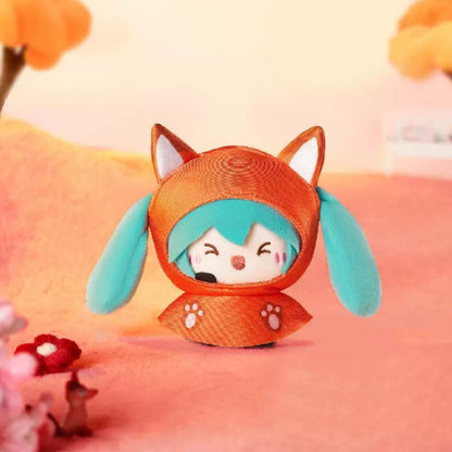 Hatsune Miku - Regenmantel Serie - Mini Plüsch-Anhänger - Blind Box - Einzelbox