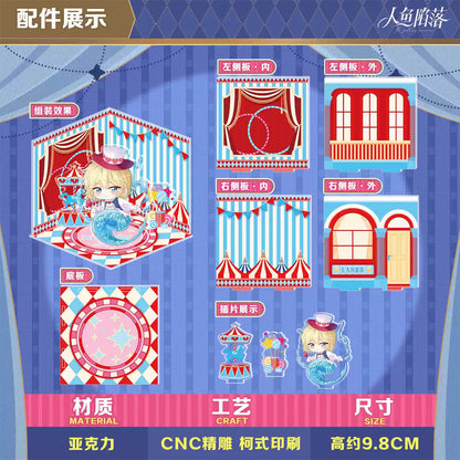 The Falling Merman - Wunderbare Nacht - Acrylständer Blind Box - Einzelbox