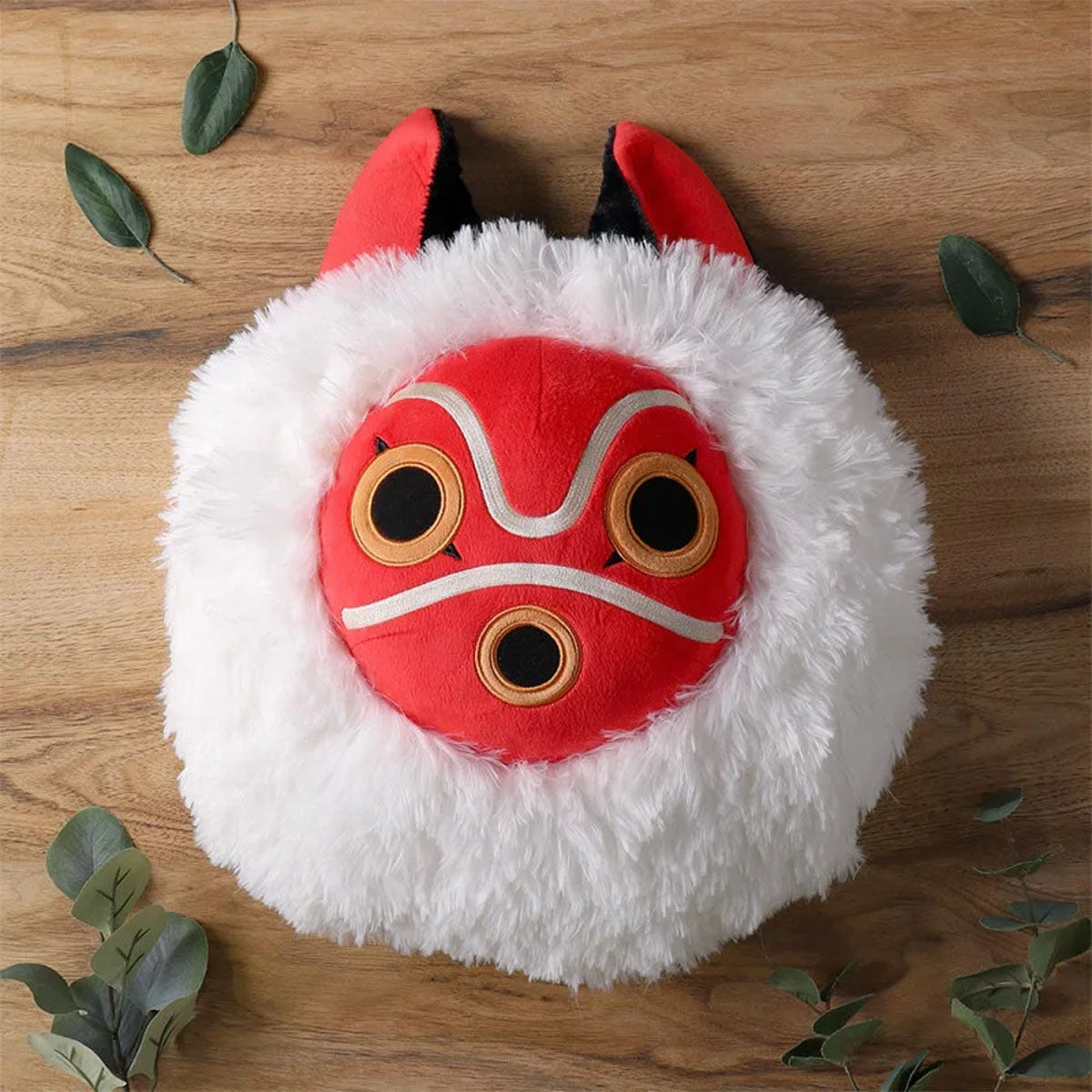 Princess Mononoke - Sans Maske - Plüsch-Kissen - 41x35cm - Sun Arrow