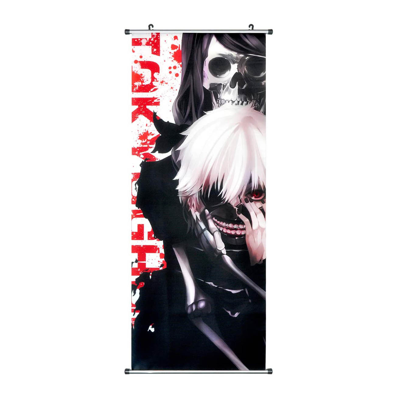 Tokyo Ghoul - Rollbild aus Stoff - 100x40cm
