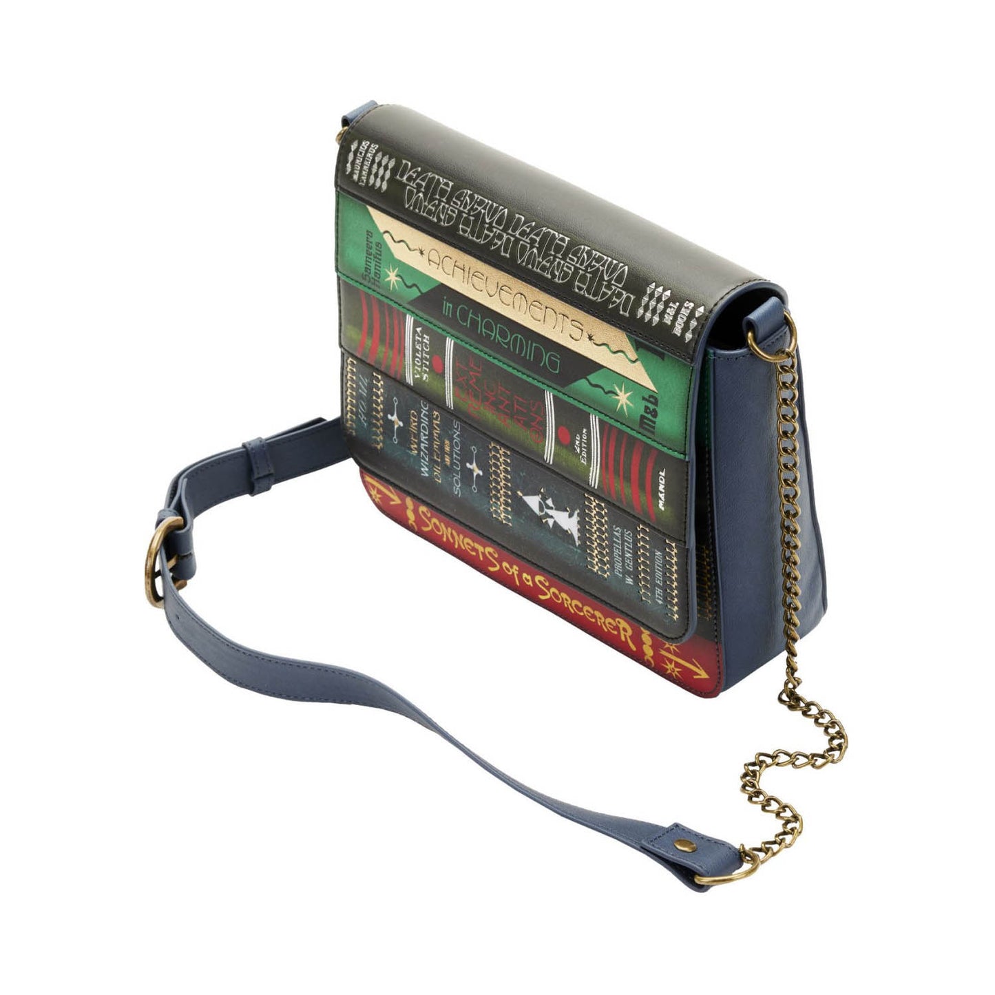 Fantastic Beasts - Magical Books - Chain Strap Crossbody Bag - 24x18x8cm - Loungefly