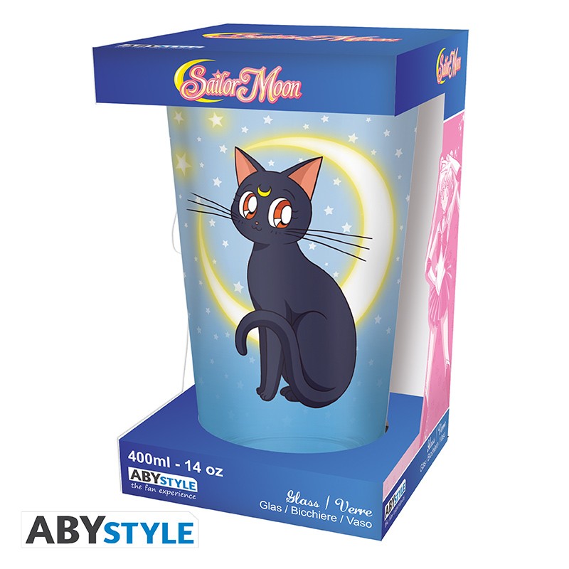 Sailor Moon - Luna & Artemis - Großes Trinkglas - 400ml - ABYstyle