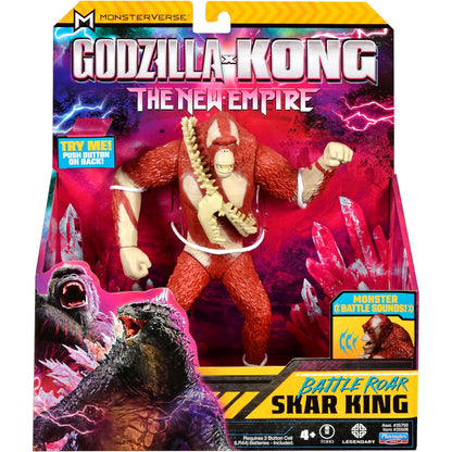 Godzilla x Kong: The New Empire - Battle Roar Skar King - Actionfigur mit Sound - 18cm - Playmates/BOTI