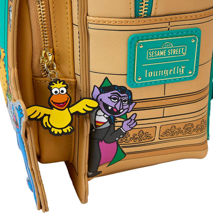 Sesamstraße - Bibo, Elmo & Freunde (123 Sesame Street) - Mini Rucksack - Loungefly