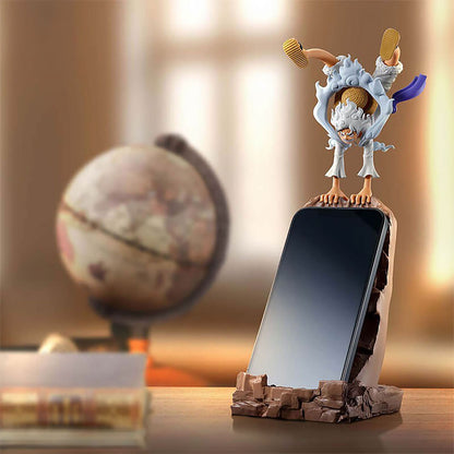 One Piece - Monkey D. Luffy (Gear 5) - Fig Life! Vol. 2 Smartphone-Ständer & Figur - 25 cm - Banpresto