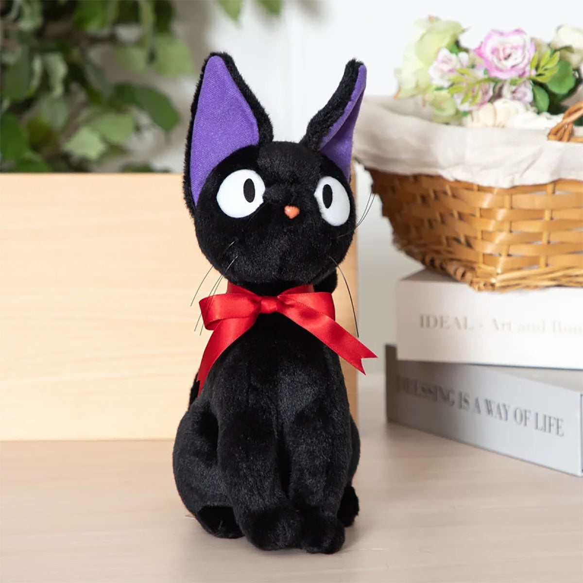 Kikis kleiner Lieferservice - Jiji Sitzend (Größe M) - Plüsch - 32 cm - Sun Arrow