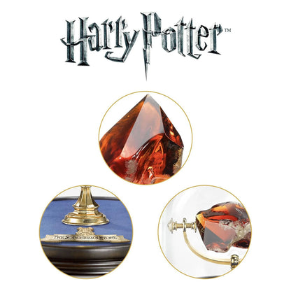 Harry Potter - Der Stein der Weisen - Offizielle Replik mit Display & Glasdom - 15 cm - Noble Collection