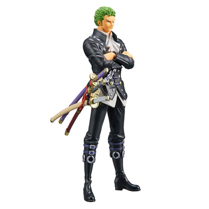 One Piece - Roronoa Zoro (Film Red Ver.) - Figurine DXF - The Grandline Men - 17 cm - Banpresto