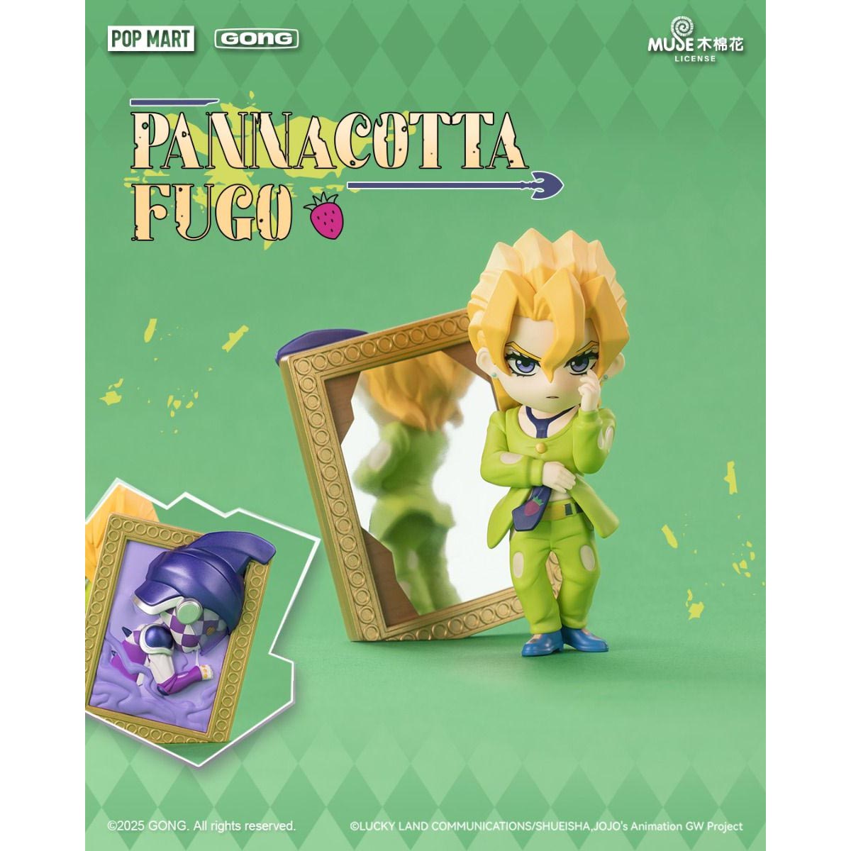 JoJo's Bizarre Adventure: Golden Wind Series - Blind Box - 10 cm - Einzelbox - POP MART X GONG