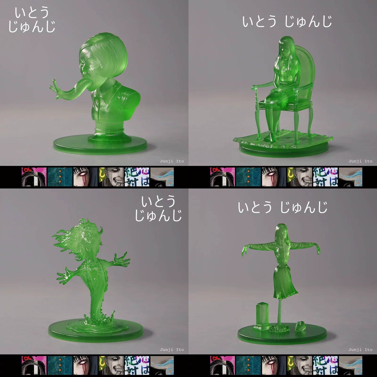 Junji Ito Collection - Pocket Curse Series 2 - Blind Box - 10 cm - Einzelbox - Unbox Industries