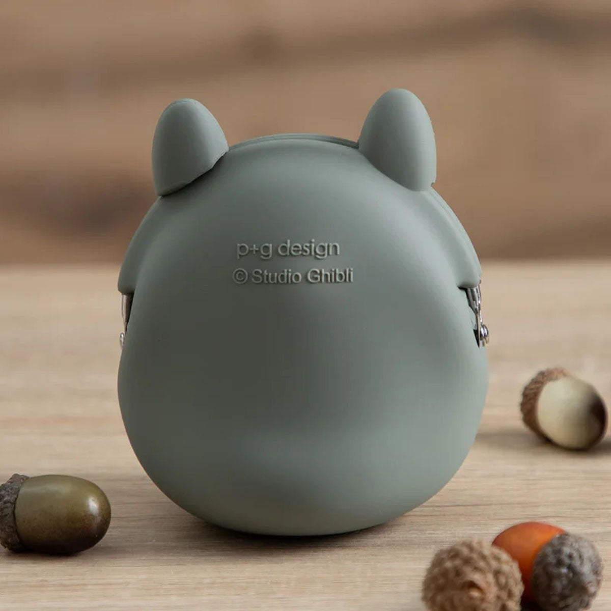 Studio Ghibli - Mein Nachbar Totoro - Silikon-Portemonnaie (Grau) - Sekiguchi