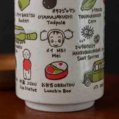Mein Nachbar Totoro - Japanischer Teebecher (Yunomi) - 10,5 cm - Benelic