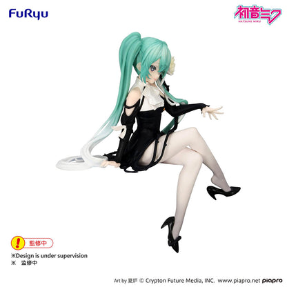 Hatsune Miku - Flower Fairy White Rose - Noodle Stopper Figur - 14 cm - FuRyu