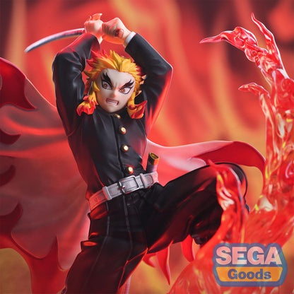 Demon Slayer: Kimetsu no Yaiba - Kyojuro Rengoku - Xross Link PVC Statue - 15 cm - SEGA