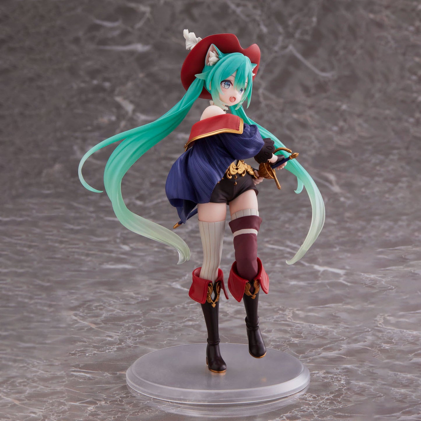 Hatsune Miku - Wonderland - Puss in Boots PVC Statue - 18 cm - Taito