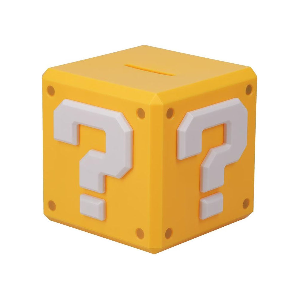 Super Mario - Fragezeichen-Block (?) - 3D Money Bank Spardose - 12 cm - Paladone