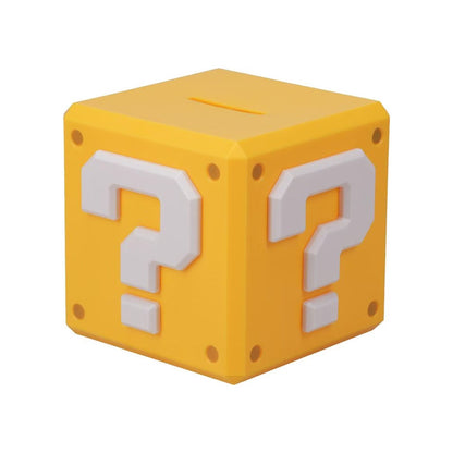 Super Mario - Fragezeichen-Block (?) - 3D Money Bank Spardose - 12 cm - Paladone