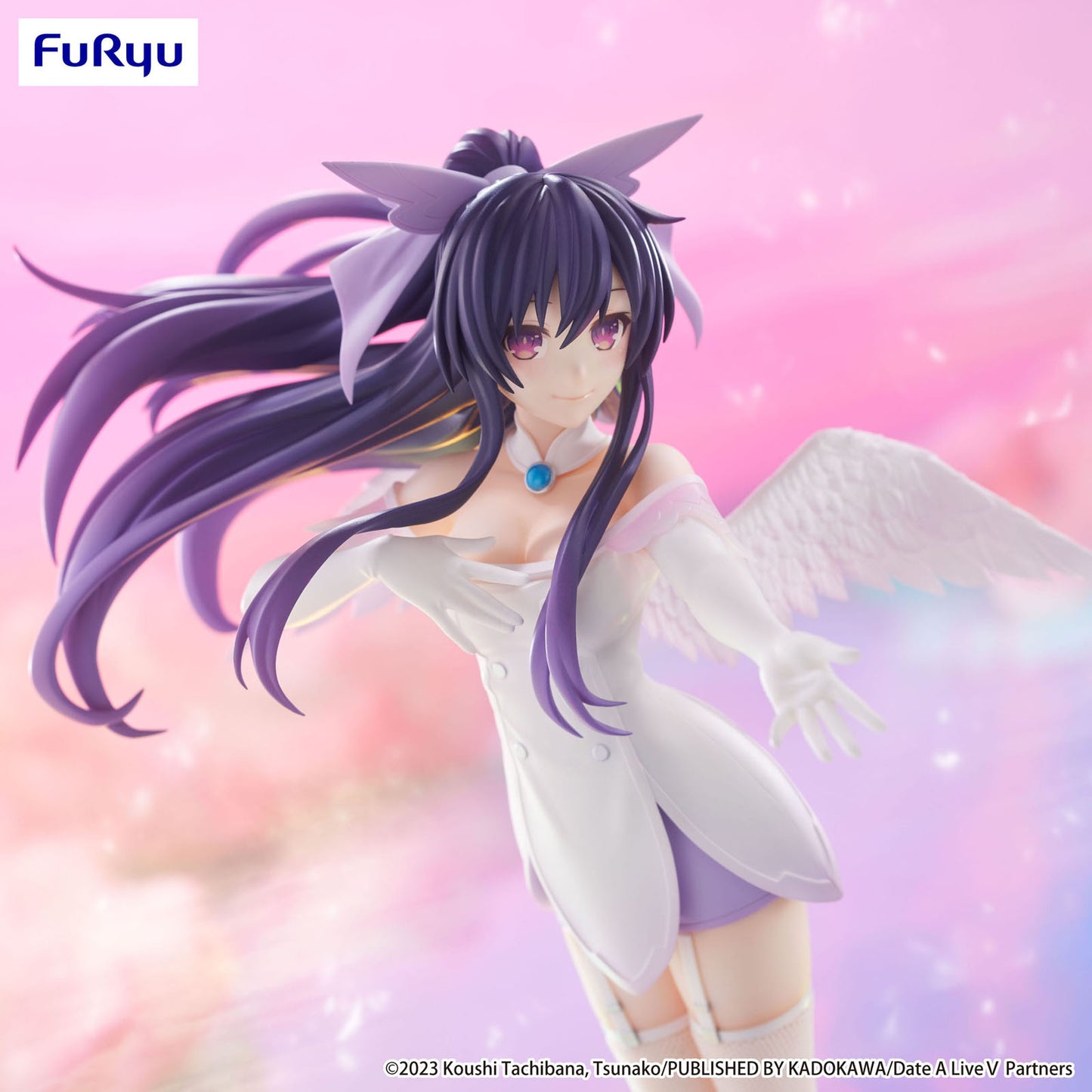Date A Live V - Tohka Yatogami - BiCute Pure Statue - 25 cm - FuRyu