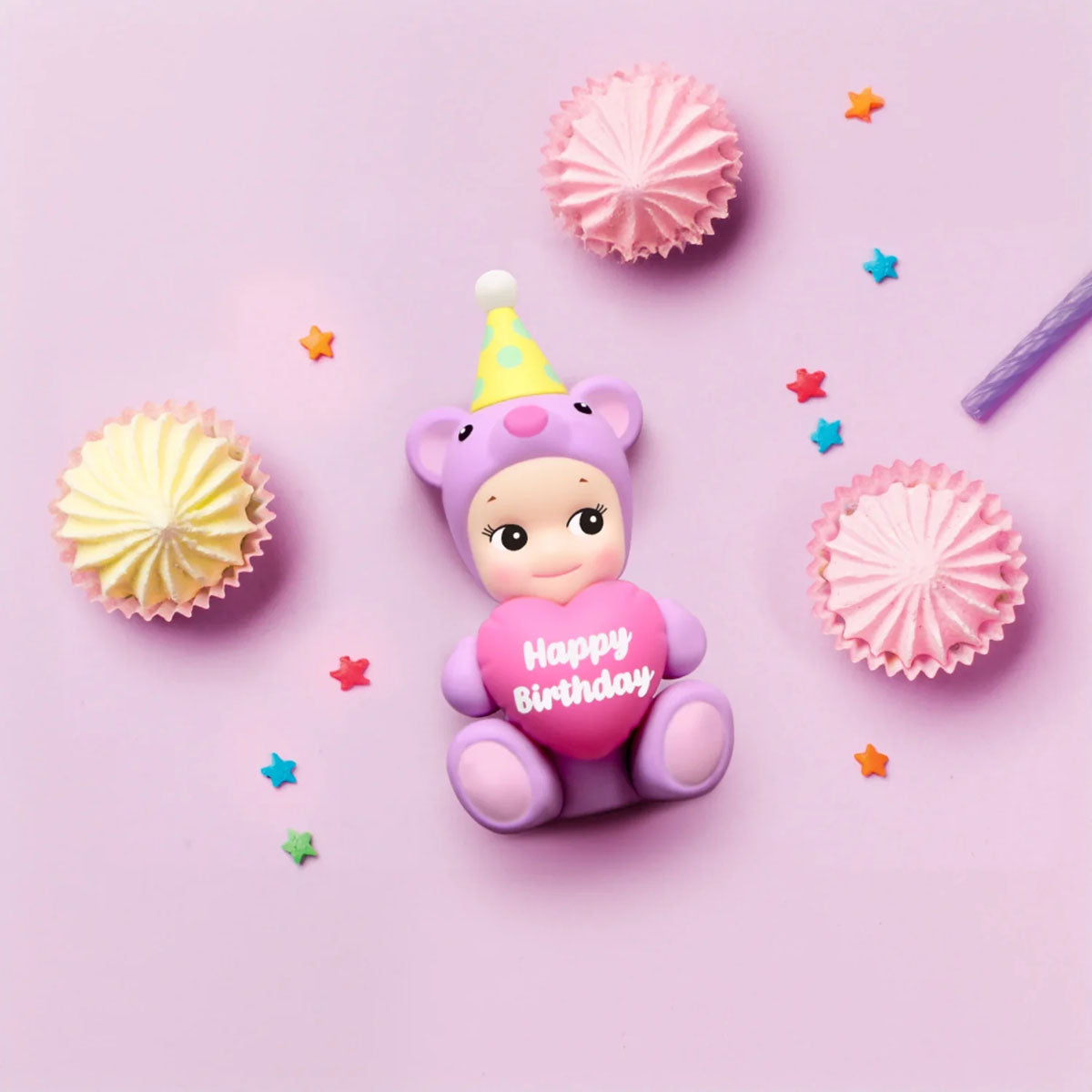 Sonny Angel - Birthday Gift Bear Series - Mini-Figur Blind Box - Einzelbox - Dreams
